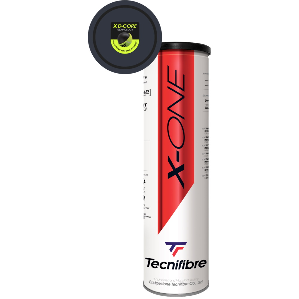 Tecnifibre X-One (4 db/tubus) teniszlabda
