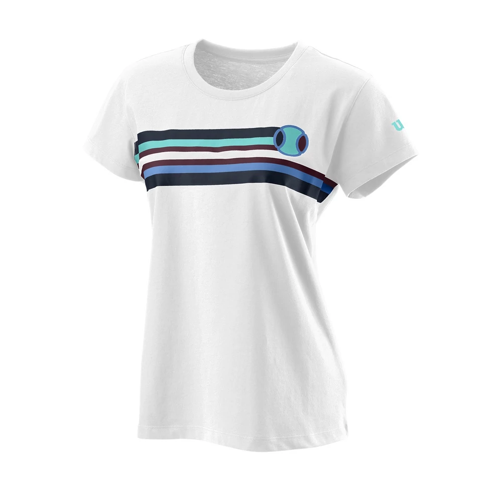 Wilson Tracers Tech Tee fehér női pólóing